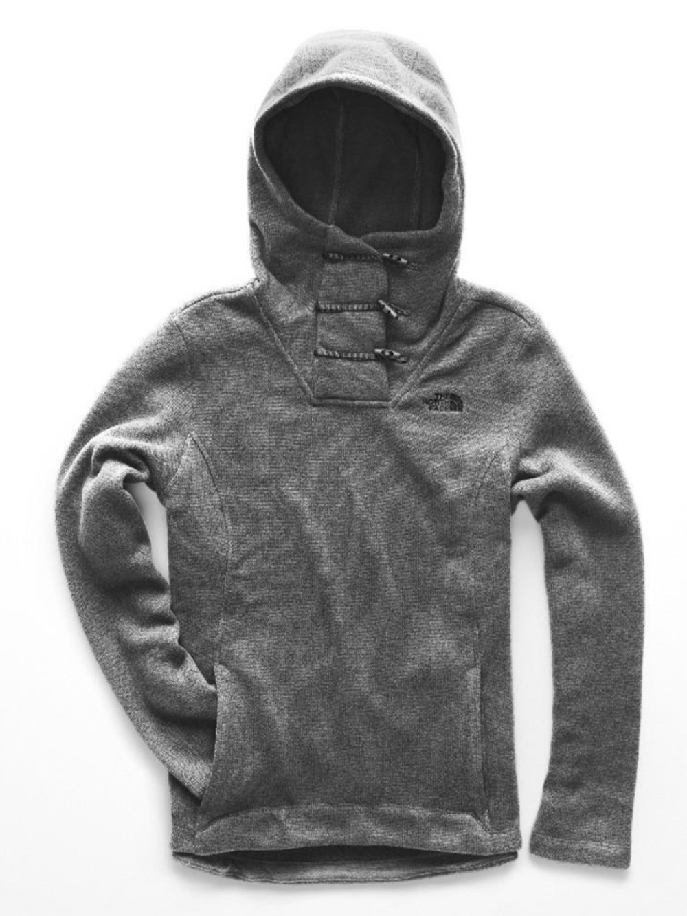 The North Face Gray Crescent Pullover Hoodie Size Medium